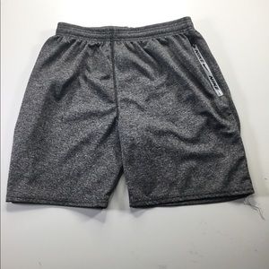 Nike Running Shorts Pockets Zipper Grey